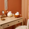 High appearance level, cute coconut water cup, large-capacity ceramic mug, home and office coffee cup, birthday gift for women Specification image